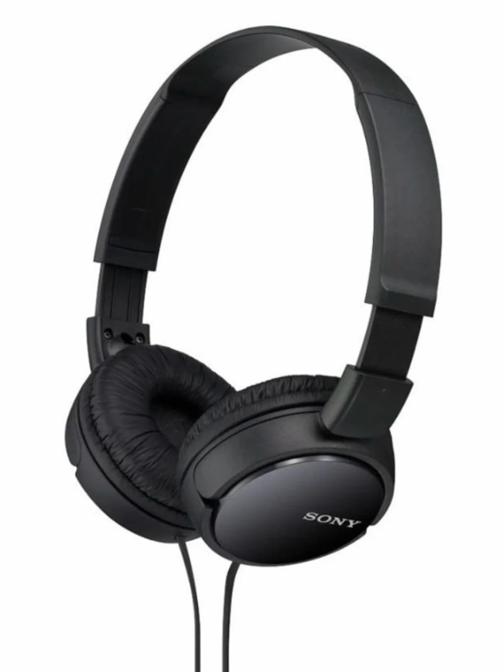 Sony Black On-Ear Headphones MDR-ZX110 Style
